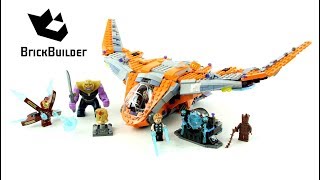 Lego 76107 Thanos: Ultimate Battle and 76102 Thor's Weapon Quest - Lego Speed Build