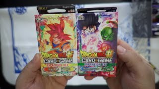 Unboxing 2x Namekian Surge EXPANSION SET 10 DRAGON BALL SUPER CARD GAME