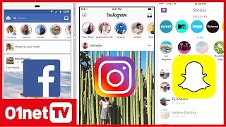 Facebook, Instagram, Snapchat : ils se ressemblent trop ?