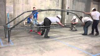 ASCE KSU Steel Bridge Competition Build 2016