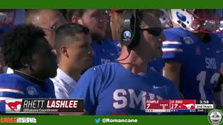 Miami Rhett Lashlee SMU part 1 (SMU vs. Temple)