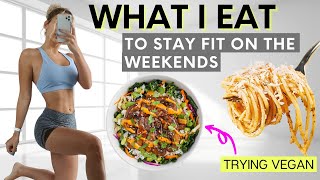 What I eat in a day - TRYING A VEGAN MEAL, PASTA, & WINE ????