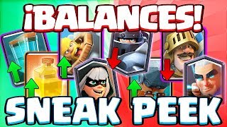 NERF AL DOBLE PRÍNCIPE | CAMBIO DE BALANCES ANTES DE GAMERGY | Clash Royale