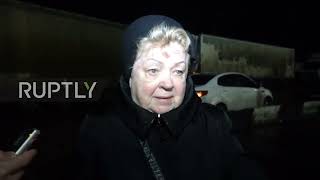 Russia: Buses with evacuees from DPR arrive in Rostov