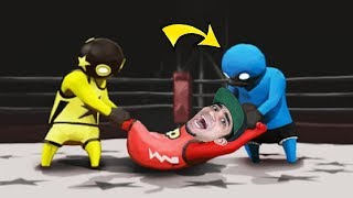اقوى مصارعة و ضحك حتى الموت Gang Beasts !! ??