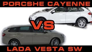 Отзыв о LADA Vesta SW владельцем Porsche Cayenne
