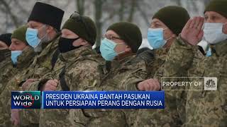 Ukraina Tambah 100 Ribu Pasukan ke Perbatasan