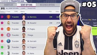 3 INSANE NEW TRANSFERS JOIN!! *$125,000,000* - FIFA 18 JUVENTUS Career Mode #05