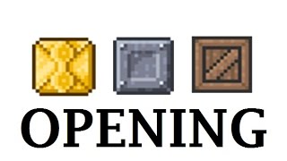 Case Opening - Terraria (Wooden Crate, Iron Crate, Golden Crate)