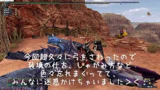 【MHF】 HC適正ガルルガ・崖下３ラスタ 【シクレ】