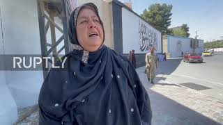 Afghanistan: Taliban flag painted on former US embassy walls in Kabul