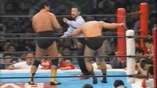 Tatsumi Fujinami vs Genichiro Tenryu NJPW 4-29-96