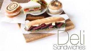 Deli Sandwiches - Polymer Clay Miniature Food Tutorial