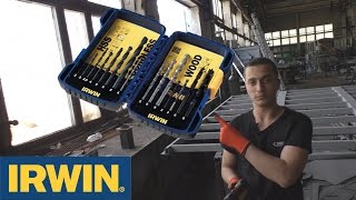 Обзор для Алексея Земскова (Свёрла  IRVIN  набор 15 шт.)