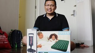 Kasur Angin & Pompa Intex (Unboxing)