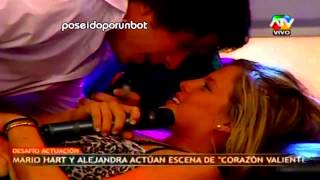 COMBATE: Desafio de Actuacion Mario Hart y Alejandra Baigorria 15/10/12