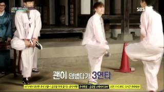 BTS (Bangtan Boys) Chicken Fight