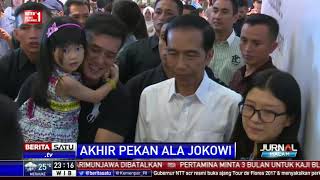 Jokowi dan Keluarga Habiskan Akhir Pekan di Grand Indonesia