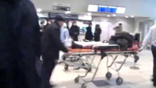 Взрыв в Домодедово. Вывоз раненых #1.