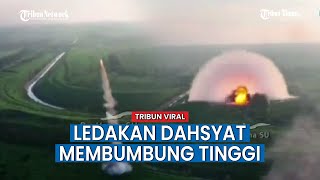 Kru Instalasi Ranjau UR-77 Rusia Serang Musuh dengan Segunung Bahan Peledak