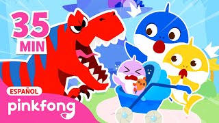 TODOS los Episodios de Tiburón Bebé Niñero | ¡Vamos a Cuidar al Bebé! | Pinkfong Juego Infantil