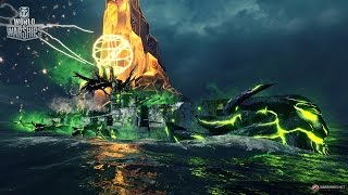 World of Warships.Новый режим Хэллоуин.