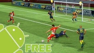 Jogos grátis para Android: Real Football 2013 (Gameplay comentada)