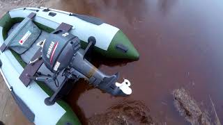 Тесты скорости Yamaha 9.9(15) + Compas 380