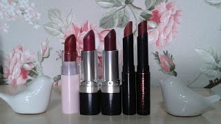 Top5 batons escuros da Avon