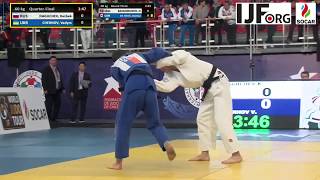 Казбек Нагучев против украинца Вадима Чернова/дзюдо Чемпионат мира - юноши / Сантьяго (Чили) 08.2017