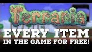 how to get ANY ITEM on terraria 2019