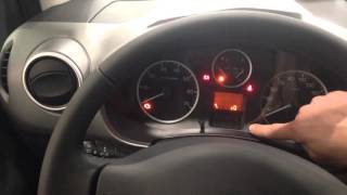 Peugeot Bipper Reset Service Oil Light