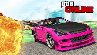 НЕВЕРОЯТНЫЕ ГОНКИ В GTA 5 ONLINE НА МАШИНАХ ПО СПИРАЛЯМ И ВОЛЛРАЙДАМ! ГОНКИ ТРАНСФОРМАЦИИ