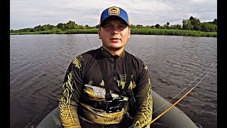 РЫБАЛКА С ЛОДКИ!) ПОПАЛ НА ОТЛИЧНЫЙ КЛЕВ ОКУНЯ!!! Тест НОВОГО СПИННИНГА Graphiteleader Tiro Nuovo)))
