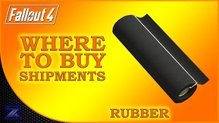 Fallout 4 - How to Find Shipments of Rubber Guide | Complete Material Guide