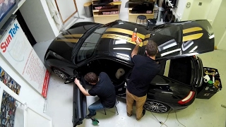 Autofólie, postup instalace