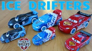 NEW DISNEY PIXAR CARS ICE RACERS DRIFTERS DRIFTING ACTION RACE LIGHTNING MCQUEEN TOYS