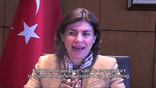 Aktueltv.nl : Afspraak nodig voor nieuwe Turkse paspoort. Uitzending 15/02/2011