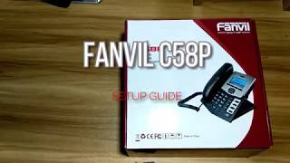 Fanvil C58P Easy Setup Guide (বাংলা)