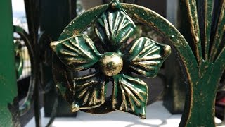 Патинирование металла. Покраска ковки. The patina of the metal. Painting wrought.