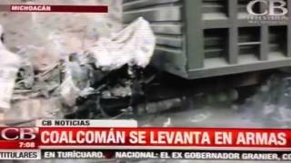 Coalcoman Michoaca se levanta en armas