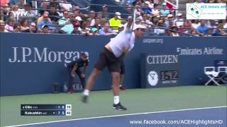 Marin Cilic vs Mikhail Kukushkin tennis US OPEN 2015