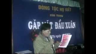 Dòng Họ Nguyễn Viết ở Xuân Phương Gặp mặt đầu xuân Quý Tỵ 2013