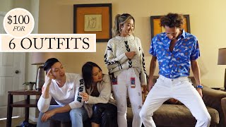 $100 FOR 6 OUTFITS CHALLENGE