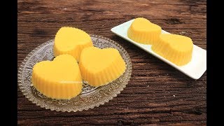 วุ้นกะทิฟักทอง ทำกินง่ายทำขายรายได้ดี/pumpkin with coconut milk agar