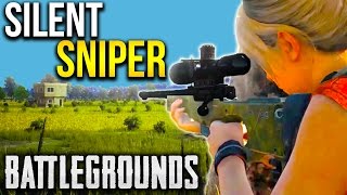 SUPPRESSED AWM, M24 + SKS WINS | PlayerUnknown's Battlegrounds