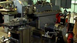 Antique Metal Shaper Powered By Steam Engine