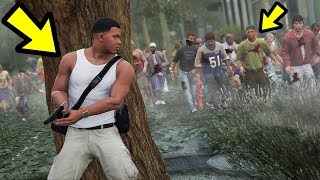 The MOST INTENSE Zombie Apocalypse!! (GTA 5)