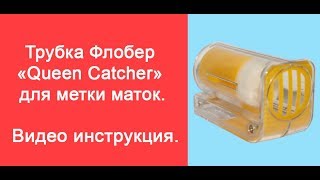 Метим пчелиных маток. Трубка Флобер «Queen Catcher» для метки пчелиных маток. www.uleyshop.com