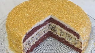 ЧУДО-ТОРТ ХАЛВА! НЕОБЫЧНЫЙ и ФАНТАСТИЧЕСКИ ВКУСНЫЙ! ТОРТ ДЛЯ ИСТИННЫХ ГУРМАНОВ!)